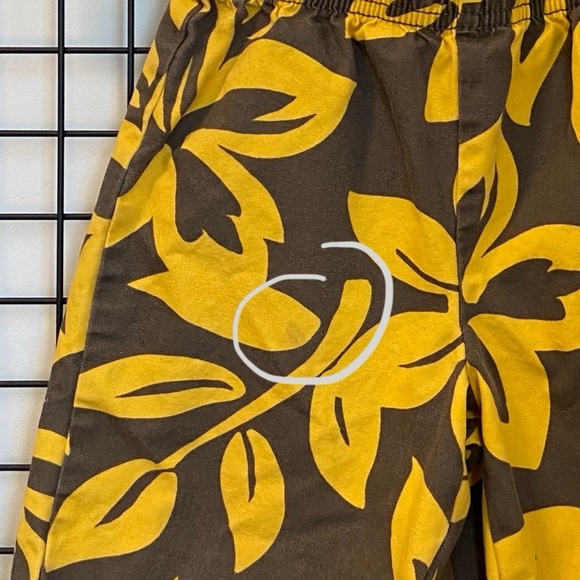 Carter's Yellow and Brown Kids Shorts - Picture 4 of 4